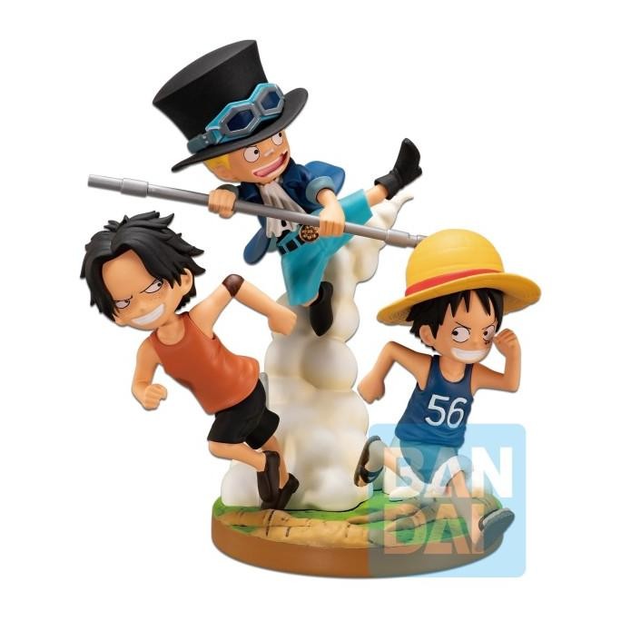 ICHIBANSHO ICHIBAN FIGURE THE BONDS OF BROTHERS LUFFY ACE SABO