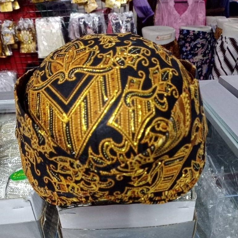 Blankon Prada / Blankon Pengantin / Blangkon Amon / Blankon Bapak / Blankon Premium