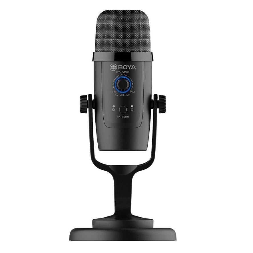 BOYA BY-PM500 USB Sound Recording Condensor Microphone Mic Podcast Live Streaming Kualitas Terbaik