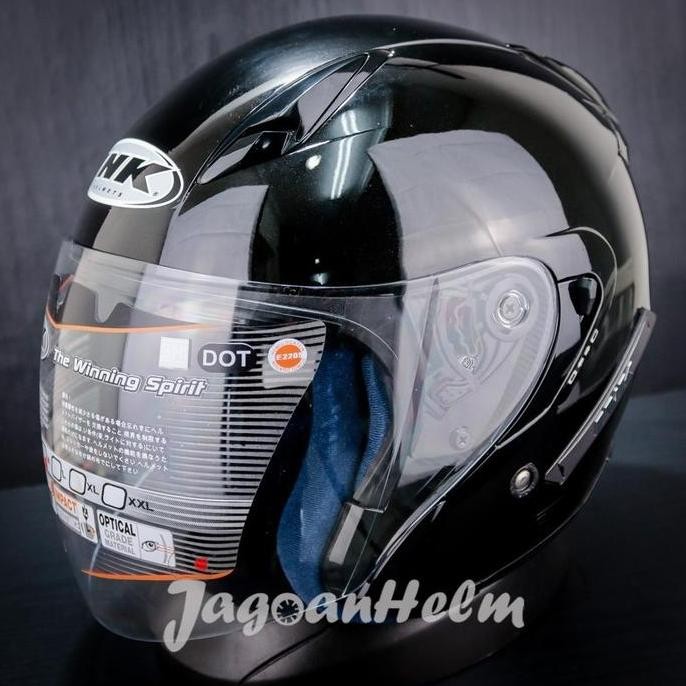 HELM INK METRO 2 SOLID | METRO2 HALF FACE HELMET SNI | DOUBLE VISOR 2904T