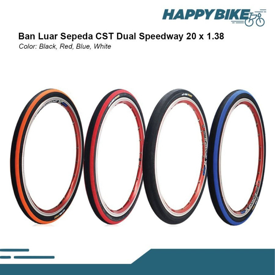 CST Tire Ban Luar Sepeda Lipat BMX Minion Dual Speedway 20 x 1.35