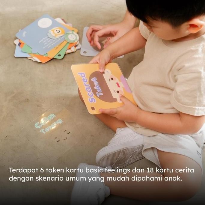 LEARNING TIME- EMOMO EMOTION CARDS - KARTU EMOSI ANAK/BUKU EMOSI ANAK/EDUKASI ANAK/SOCIAL EMOSIONAL 