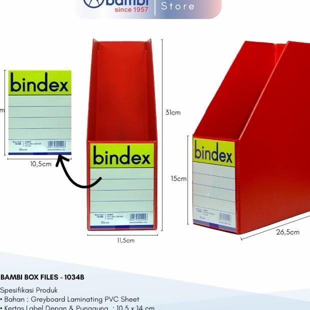 

Binde Bo File 1034B All Colour Pilih Warna