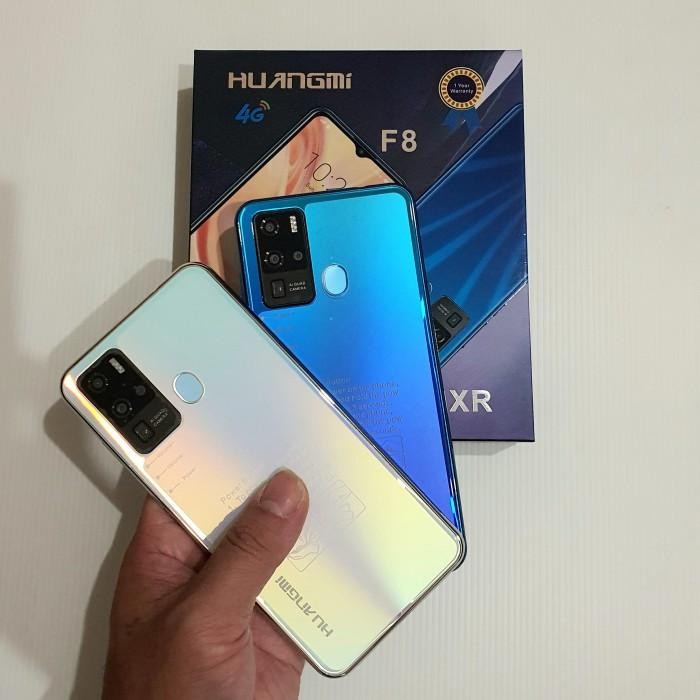 Huangmi F8 Xr 4G Lcd 6,5 Inch Ram 4Gb Finger Print Waterdrop Lcd Grs Original Dan Terpercaya