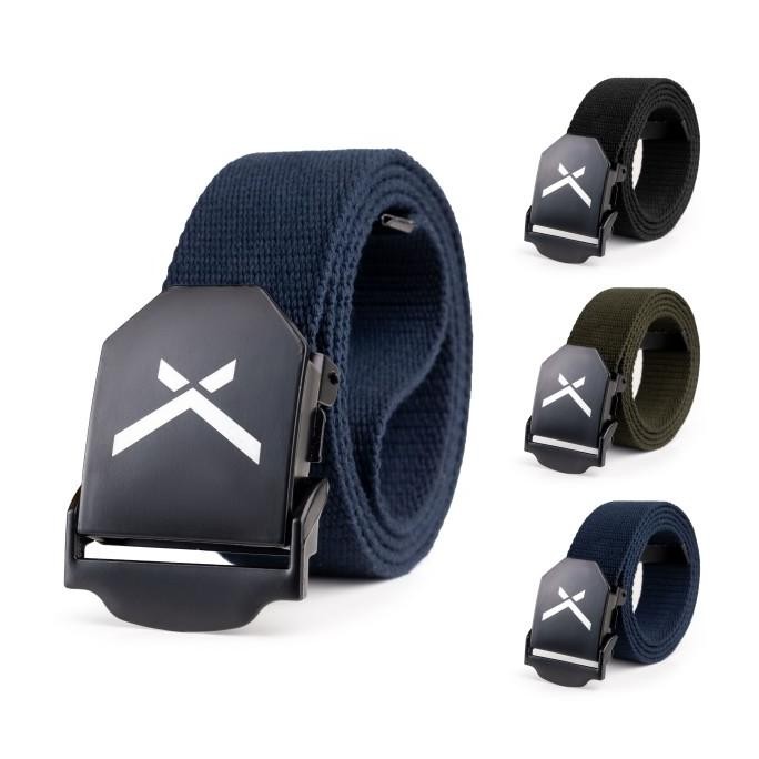 Ori - Ikat Pinggang Pria Nylon Canvas Rocky Belt Pria Sabuk Berkualitas