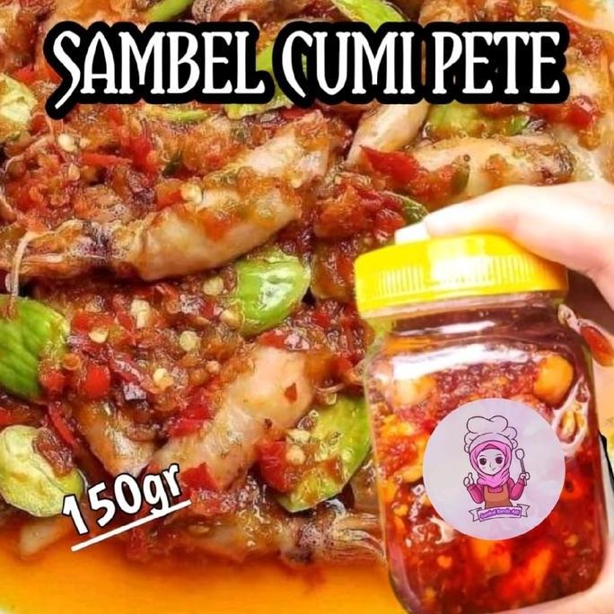 

[150gr] Sambal Cumi Pete Bunda Alfi nUg