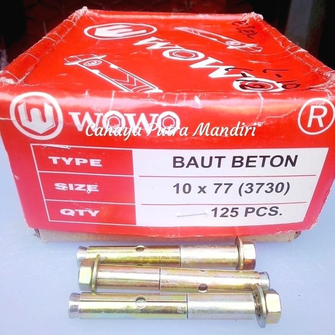 Promo Dinabolt 10X77/Dinabolt Wowo 10X77/ Baut Mur Tembok 10X77