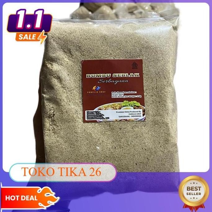 

Bumbu Seblak Serbaguna Rasa Ayam Bawang 1kg - Cocok untuk Kuah Bakso, Aci, Boci, dan Makanan Lainnya - Spices, Bahan Instan Penyedap Msg Soto nUg