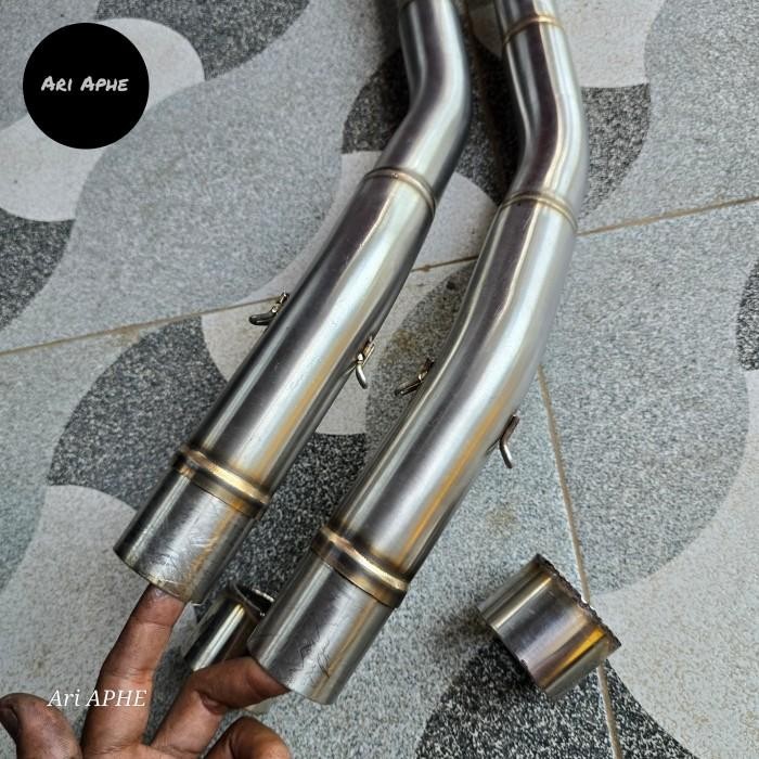 Header Pipa Leher Knalpot Original R9 Old Cb 150 R Original Dan Terpercaya