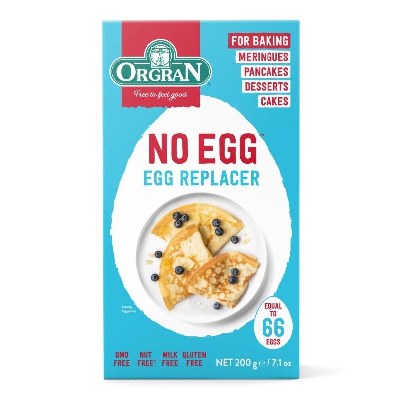 

Orgran Gluten Free No Egg Replacer 200G/ Vegan Flour/ Tepung Vegan