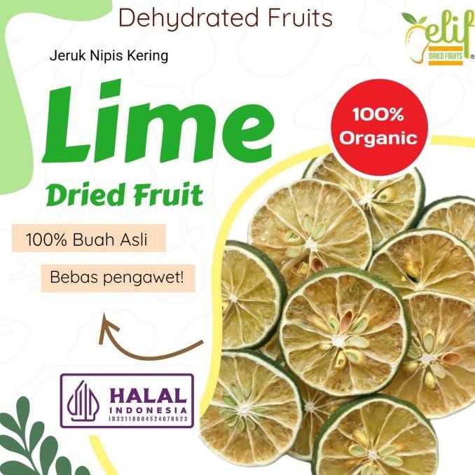 

Dried Lime Slice : Dried Lime Fruit, Jeruk Nipis Kering 50 gram nUg