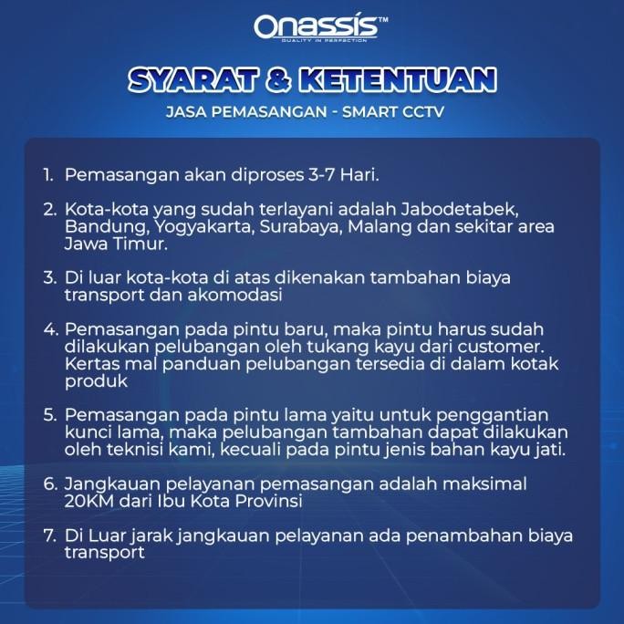 Grosir Onassis Jasa Pemasangan Cctv