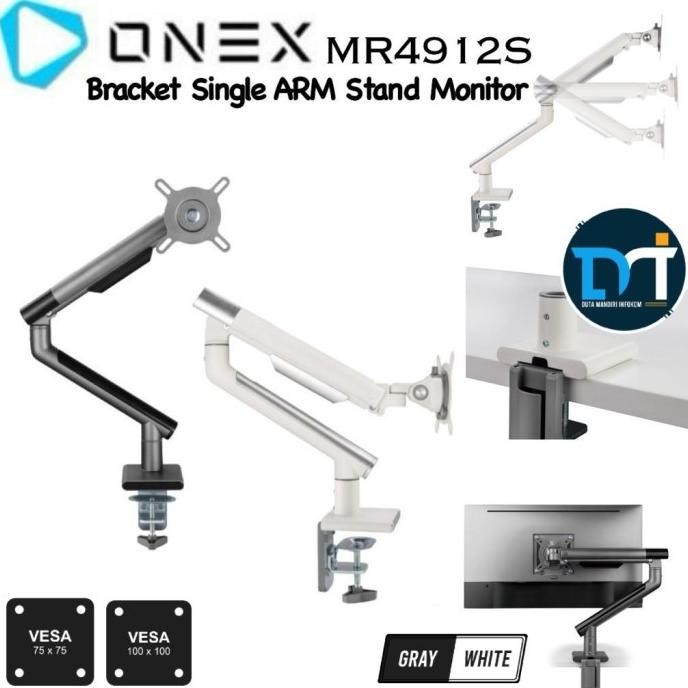 Onex Mr4912S - Monitor Arm Bracket Stand Vesa Mount