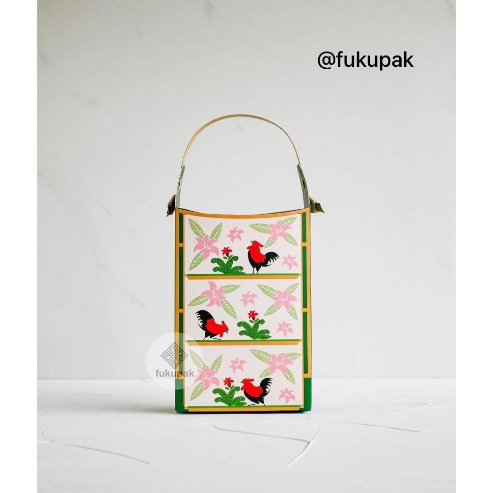

Eid Heritage Box (10pcs) kotak hamper untuk 1, 2, 3 toples kue kering dus lebaran cookies roti goodie bag