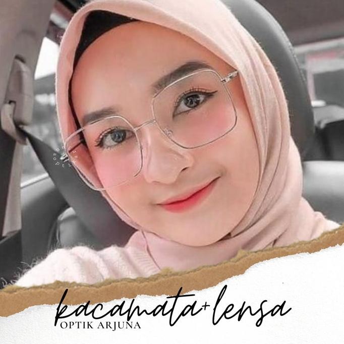 new kacamata minus wanita/ kacamata wanita model kotak fashion terbaru