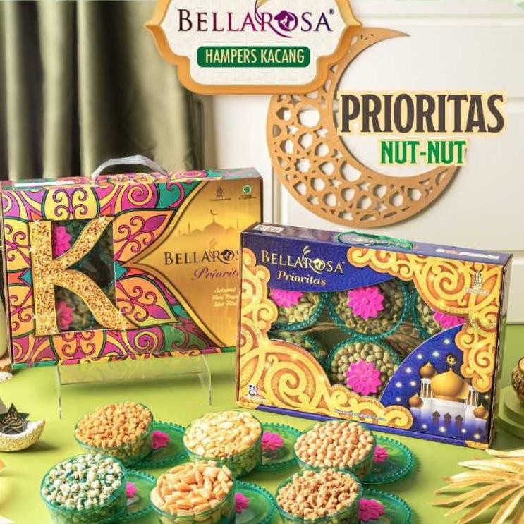 

GERAIFATIN!! ( BERAT 1KILO ) PAKET KUE LEBARAN PARSEL BELLAROSA BERKAH / PAKET KUE KERING Dibuat Tahun 2025