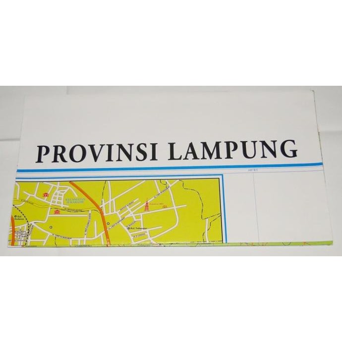 

Peta Provinsi Lampung (Lipat) murah
