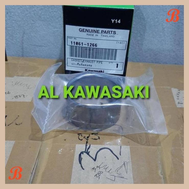 [ALK] PAKING PACKING SILENCER SAMBUNGAN KNALPOT NINJA 250FI 250 FI NEW ORI