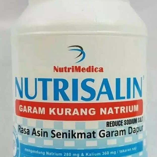 

Nutrisalin garam diet 400 gram rendah natrium garam dapur Salt