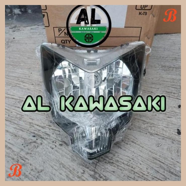 [ALK] REFLEKTOR HEADLAMP LAMPU DEPAN NINJA RR MONO Z250 SL Z250SL ORIGINAL