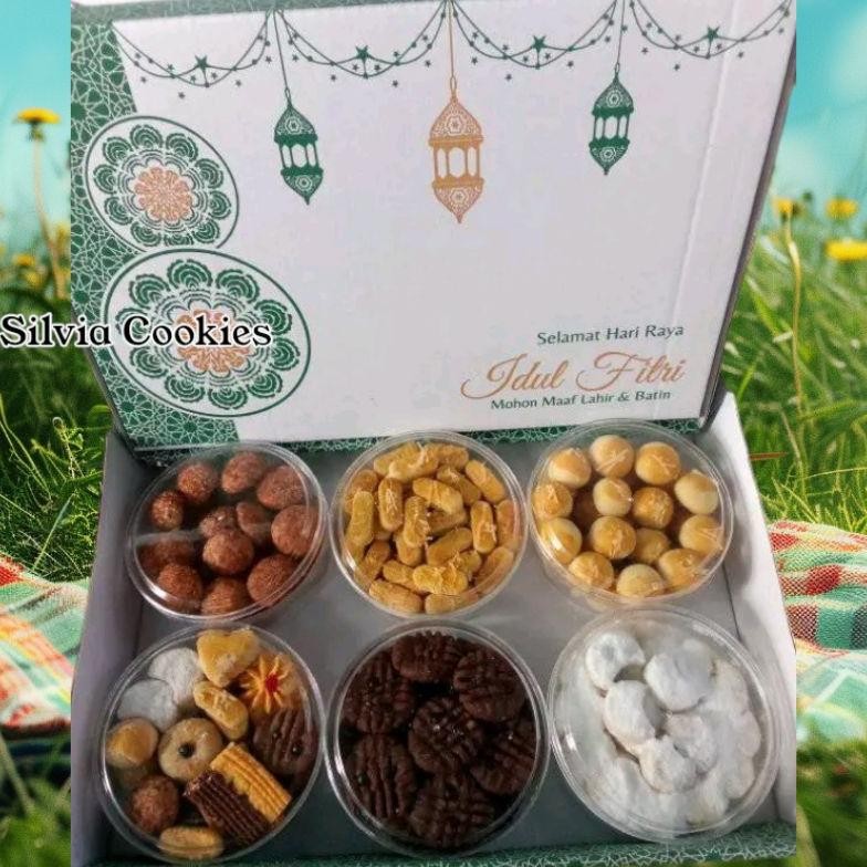 

PAKET KUE KERING ISI 6 TOPLES,Kemasan Toples 250gr