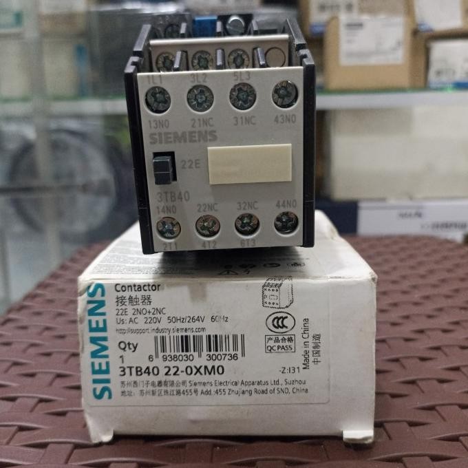 3Tb40 22-0Xq0 3Tb4022-0Xq0 Siemens Contactor New Stok