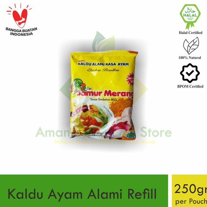 

Kaldu Jamur Merang Pouch Besar Rasa Ayam nUg
