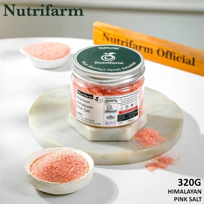 

HIMLAYAN SALT ORGANIC 320G HIMALAYAN SALT 1KG / HIMALAYAN SALT COARSE nUg