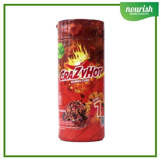 

Organic Center, Crazy Hot Chili Powder (BonCabe NO MSG) 80 gr Level 7 nUg