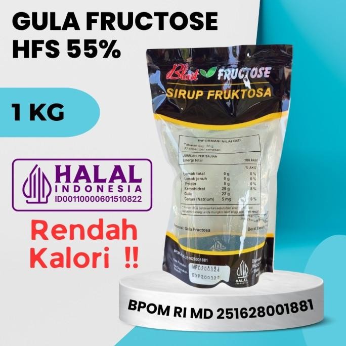 

GULA CAIR (PREMIUM FRUCTOSE) 1kg nUg