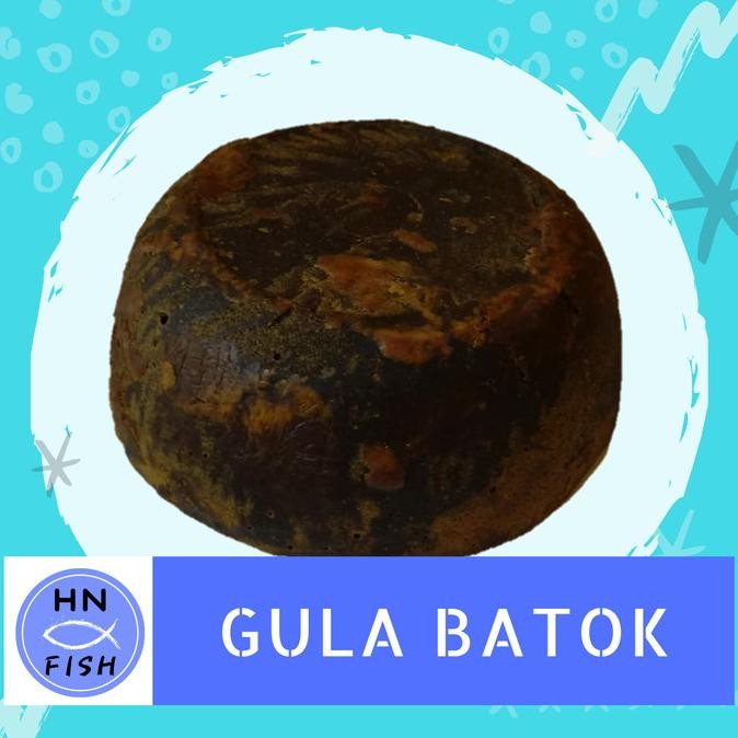

GULA BATOK LINGGAU SUPER 1KG HN FISH / GULA AREN ASLI PALEMBANG CUKO nUg