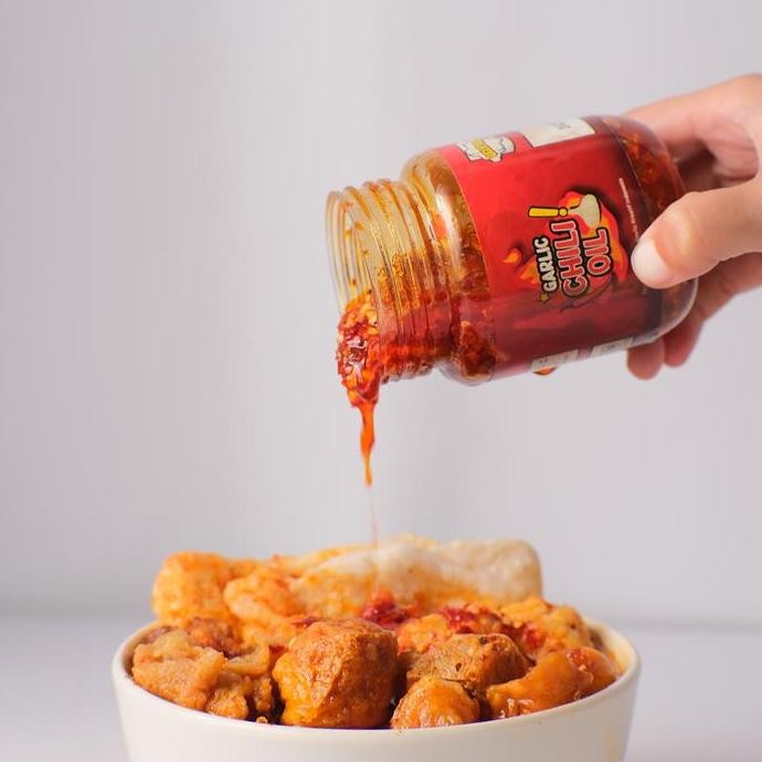 

Gelifood Garlic Chili Oil Sambal Serbaguna Super Pedas dan Gurih 200gr nUg