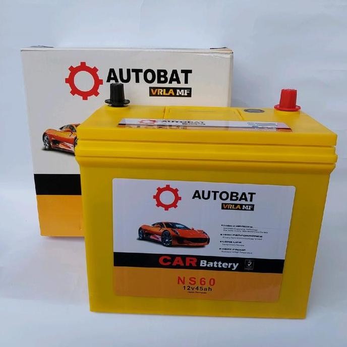 Murah Aki Mobil Avanza G, Terios, Xenia, Rush, Grandmax, Autobat Ns60 Mf Accu Kering