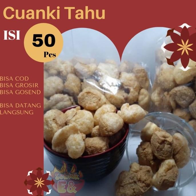 

cuanki tahu pasung kering toping seblak baso Aci bakso cuanki 50 pcs nUg
