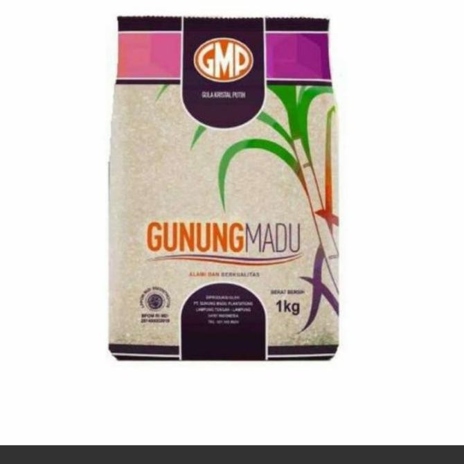 

GULA GMP KEMASAN 1 KG ( 1 pcs ) nUg