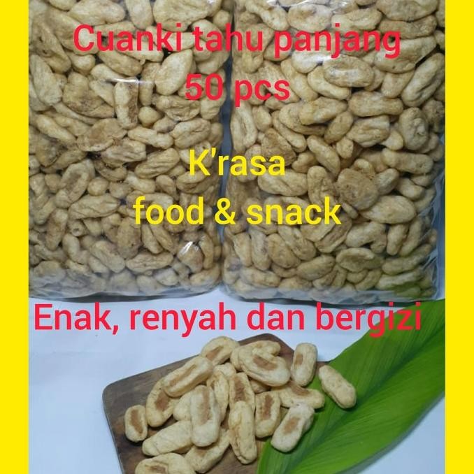 

cuanki tahu panjang 50 pcs nUg