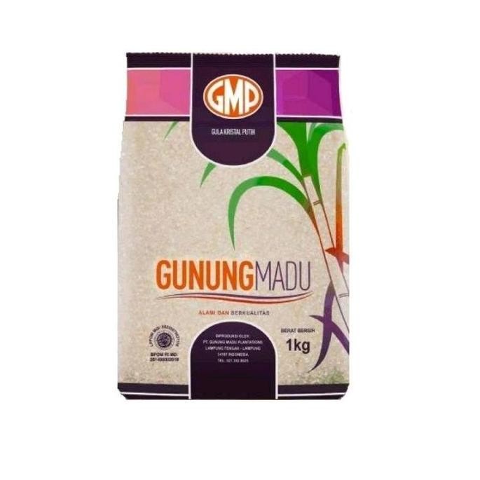 

Gula pasir gmp (gunung madu) isi 1 kg nUg