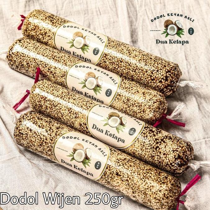 

Dodol Betawi Wijen 250gr Khas Tangerang Fresh Legit 1pcs nUg
