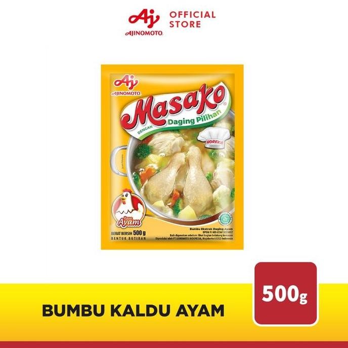 

Masako Bumbu Kaldu Ayam Penyedap Rasa 500g nUg