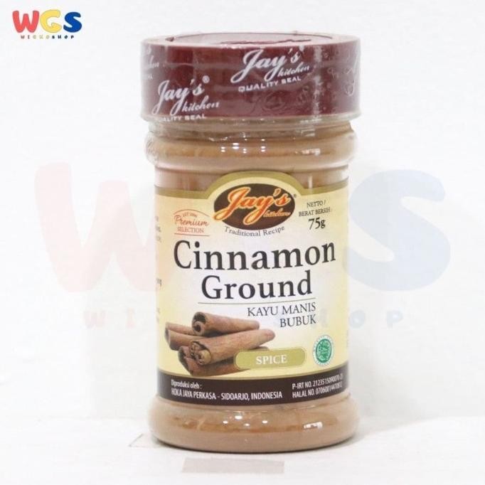 

Jays Cinnamon Ground Kayu Manis Bubuk 75 gr nUg