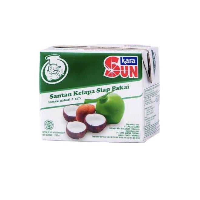 

Sun Kara Santan Cair 200 ml nUg