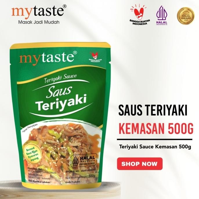 

Saus Teriyaki Sauce 500g - My Taste nUg