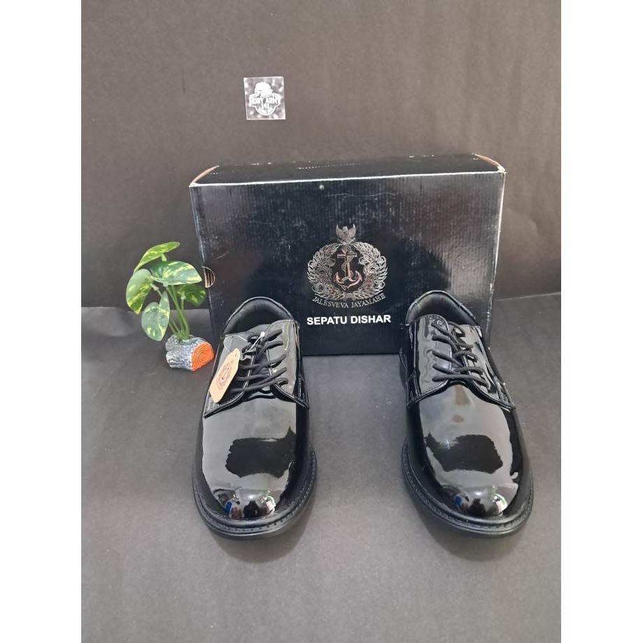 Sepatu PDH TNI AL terbaru th. 2022 Sepatu Pembagian Jatah TNi AL Ori