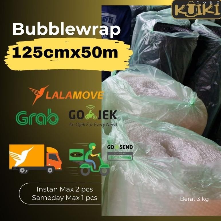 

y-76 TR24 Plastik BubbleWrap 125cmx50m BUBBLE WRAP ROLL Sale Sale