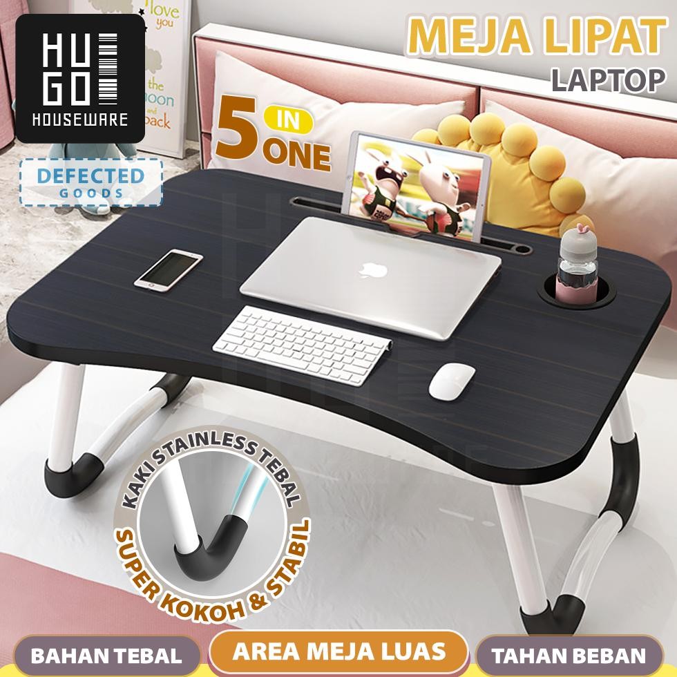 

HUGO [DEFECT SALE] MEJA LIPAT ANAK / MEJA LAPTOP PORTABLE / MEJA BELAJAR SERBAGUNA