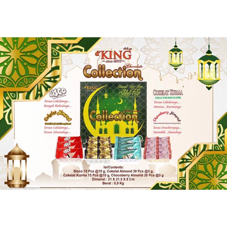 

hj-64 PL30 dKing Chocolate Collection - Paket Bonibol Spesial Idul Fitri - Paket Lebaran Cokelat Dking Bonibol Almond Kurma Termurah Terlaris
