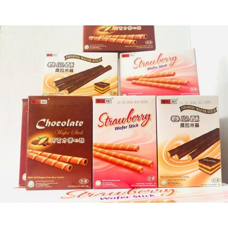 

gs-56 er-79 WILLIE WAFER STICK 50 G Biskitop Astor Coklat Strawberry Tiramisu Sale Sale