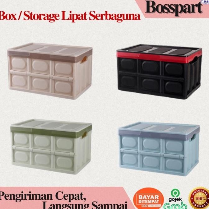 Kotak Penyimpanan Lipat / Box Lipat / Folding Storage Portable Box