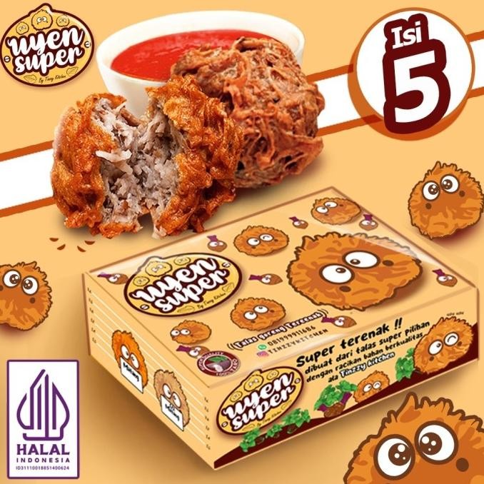 

Sale Uyen Talas Goreng Uyen Enak Uyen Goreng Bola Talas Goreng Enak (1 Box= 5 Pcs Uyen)