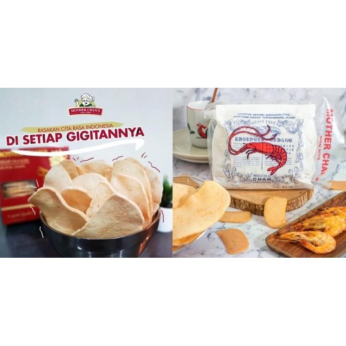 

Promo Kerupuk Udang Mother Chan 500Gr